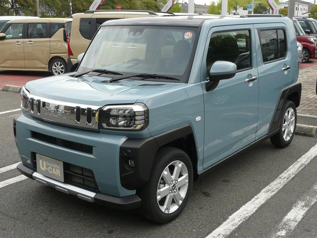 タフトＧ　クロムベンチャーアルミホイール　キーフリーシステム　セキュリティアラーム　走行距離１０８ｋｍ（福岡県）の中古車