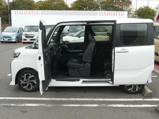 タントカスタムＸセキュリティアラーム　キーフリーシステム　スモークガラス　走行距離１８．４４３ｋｍ（福岡県）の中古車