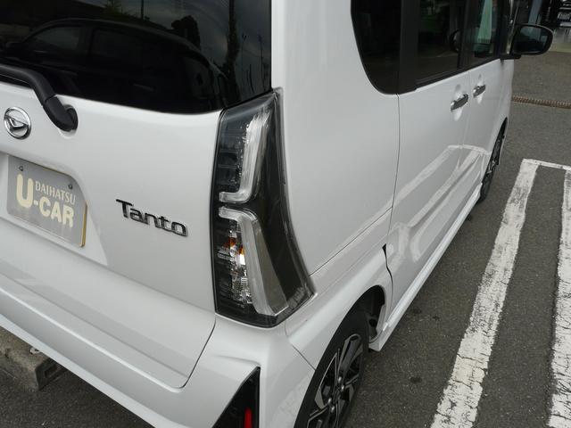 タントカスタムＸセキュリティアラーム　キーフリーシステム　スモークガラス　走行距離１８．４４３ｋｍ（福岡県）の中古車