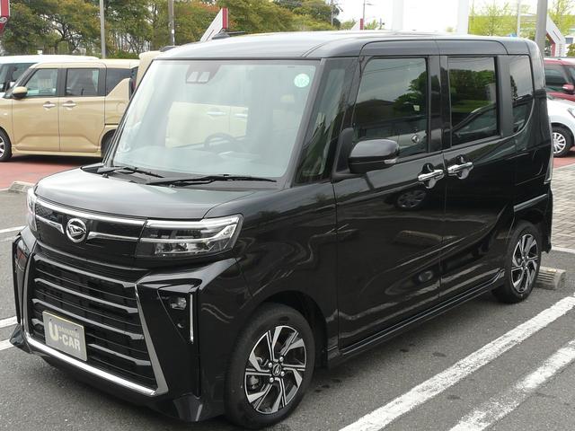 タントカスタムＸアルミホイール　スモークガラス　セキュリティアラーム　キーフリーシステム　走行距離１５．８５５ｋｍ（福岡県）の中古車