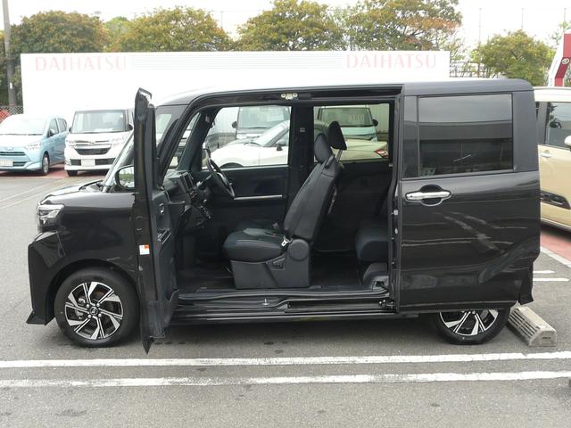 タントカスタムＸアルミホイール　スモークガラス　セキュリティアラーム　キーフリーシステム　走行距離１５．８５５ｋｍ（福岡県）の中古車