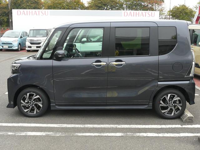 タントカスタムＸリミテッドアルミホイール　キーフリーシステム　セキュリティアラーム　スモークガラス　走行距離３８ｋｍ（福岡県）の中古車