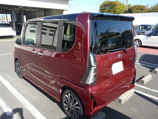 タントカスタムRSアルミホイール セキュリティアラーム スモークガラス キーフリーシステム 走行距離115km(福岡県)の中古車