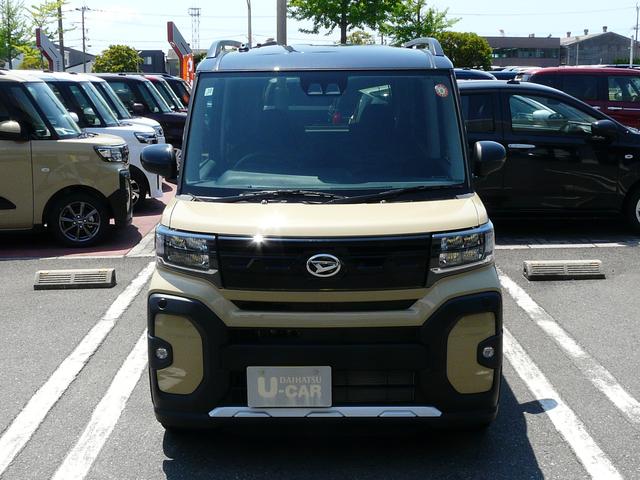 タントファンクロスターボリミテッドアルミホイール セキュリティアラーム キーフリーシステム スモークガラス 走行距離32km(福岡県)の中古車