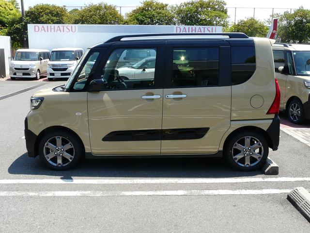 タントファンクロスターボリミテッドアルミホイール セキュリティアラーム キーフリーシステム スモークガラス 走行距離32km(福岡県)の中古車