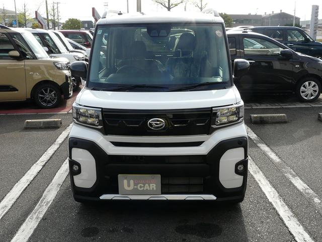 タントファンクロスターボターボ車　アルミホイール　セキュリティアラーム　スモークガラス　キーフリーシステム　走行距離１９ｋｍ（福岡県）の中古車
