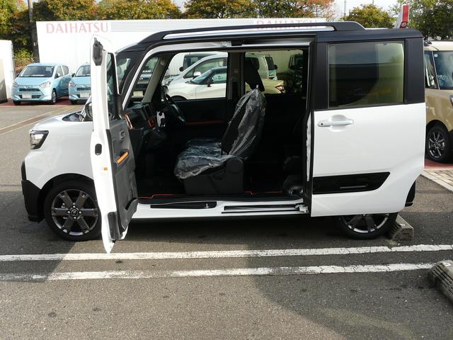 タントファンクロスターボターボ車　アルミホイール　セキュリティアラーム　スモークガラス　キーフリーシステム　走行距離１９ｋｍ（福岡県）の中古車