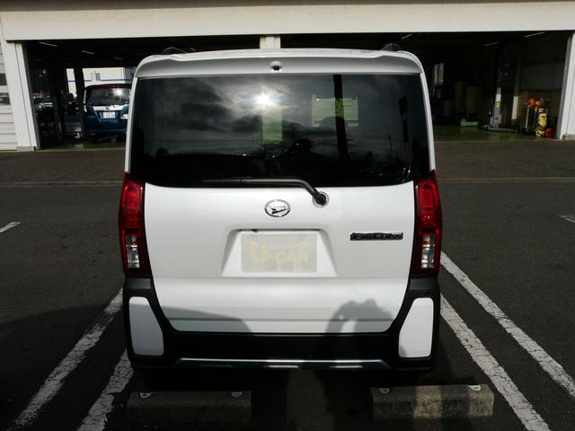 タントファンクロスターボターボ車　アルミホイール　セキュリティアラーム　スモークガラス　キーフリーシステム　走行距離１９ｋｍ（福岡県）の中古車