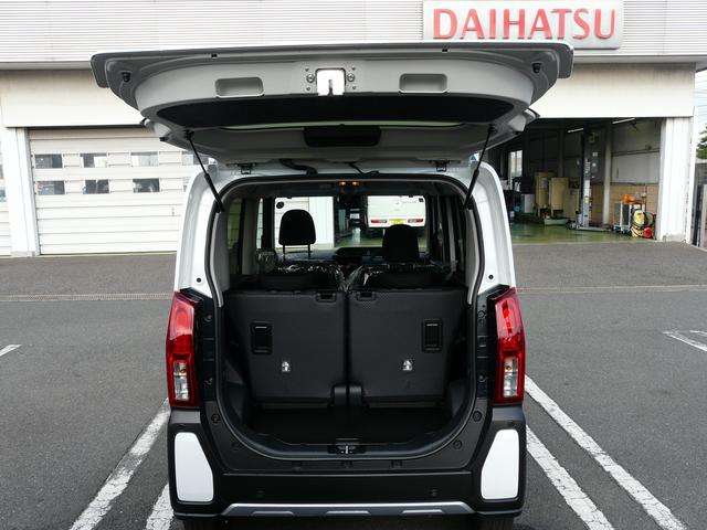 タントファンクロスターボターボ車　アルミホイール　セキュリティアラーム　スモークガラス　キーフリーシステム　走行距離１９ｋｍ（福岡県）の中古車
