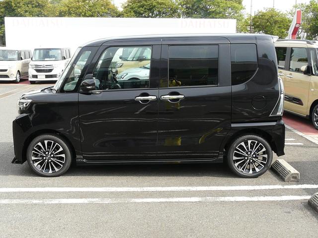 タントカスタムRSリミテッドアルミホイール セキュリティアラーム キーフリーシステム スモークガラス 走行距離5km(福岡県)の中古車