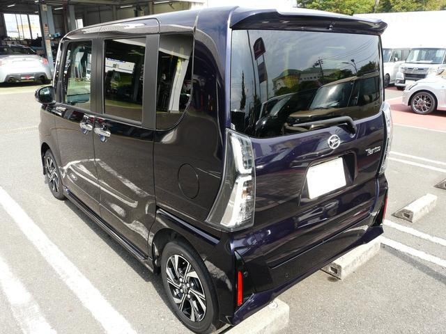 タントカスタムＸリミテッドキーフリーシステム　セキュリティアラーム　スモークガラス　走行距離５ｋｍ（福岡県）の中古車