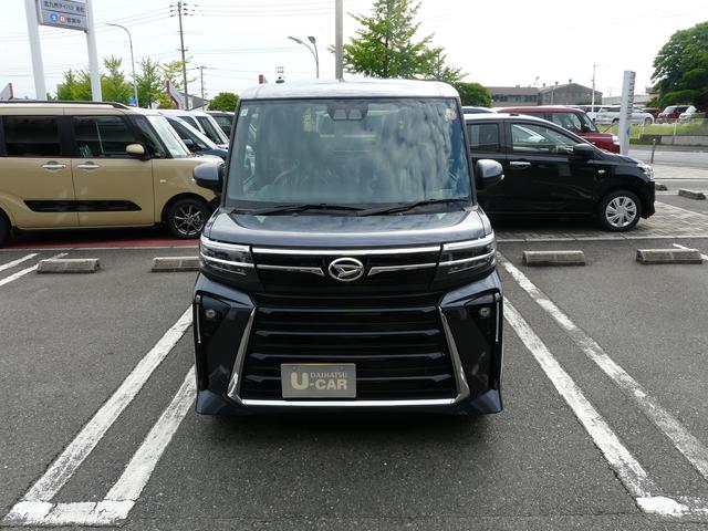 タントカスタムＸリミテッドアルミホイール　セキュリティアラーム　スモークガラス　キーフリーシステム　走行距離４ｋｍ（福岡県）の中古車