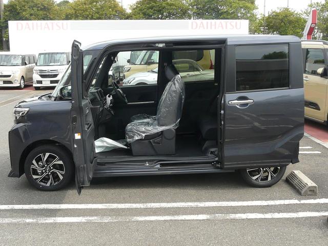 タントカスタムＸリミテッドアルミホイール　セキュリティアラーム　スモークガラス　キーフリーシステム　走行距離４ｋｍ（福岡県）の中古車