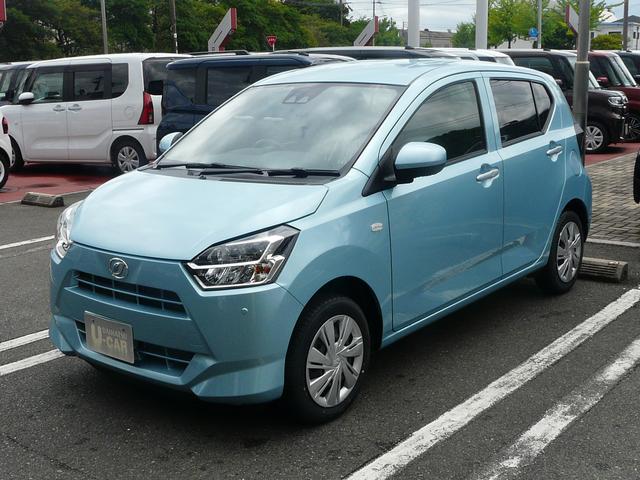 ミライースＸ　ＳＡIIIキーレスエントリー　セキュリティアラーム　スモークガラス　走行距離４ｋｍ（福岡県）の中古車