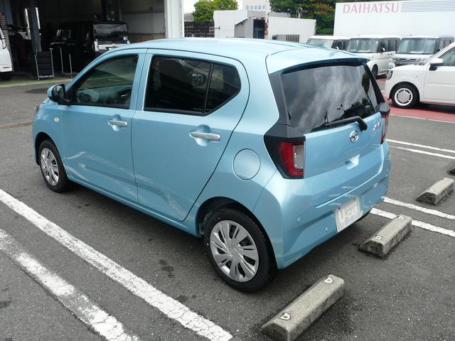 ミライースＸ　ＳＡIIIキーレスエントリー　セキュリティアラーム　スモークガラス　走行距離４ｋｍ（福岡県）の中古車
