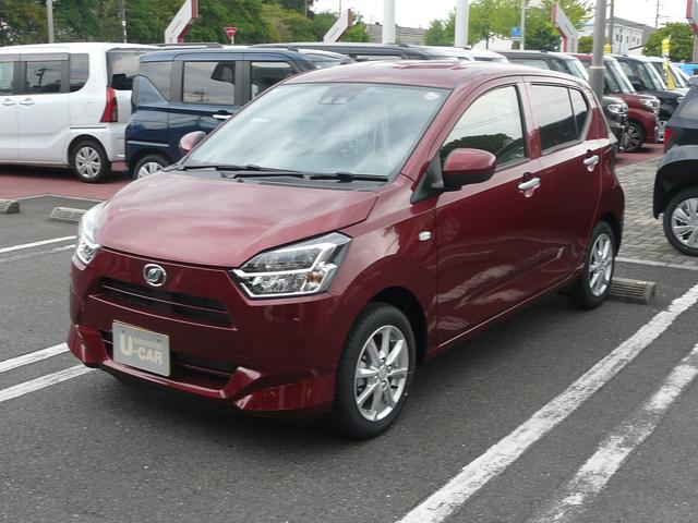 ミライースＧ　ＳＡIIIアルミホイール　セキュリティアラーム　スモークガラス　キーフリーシステム　走行距離２１ｋｍ（福岡県）の中古車