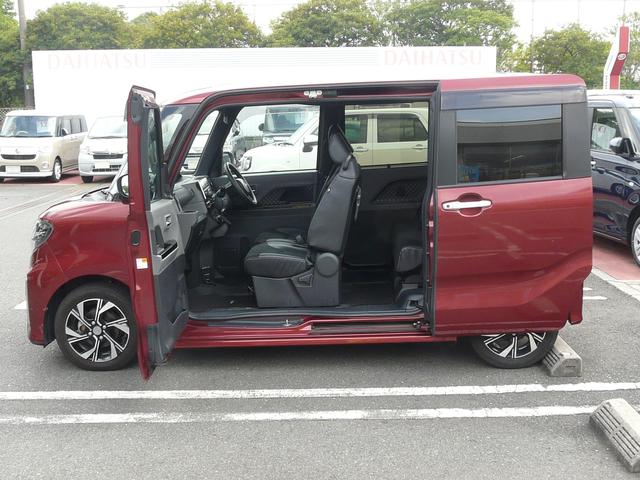 タントカスタムXアルミホイール セキュリティアラーム スモークガラス キーフリーシステム 走行距離77.704km(福岡県)の中古車