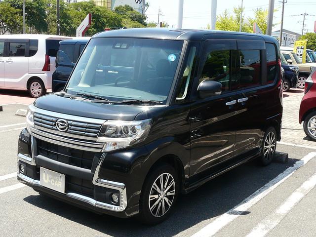 タントカスタムＸ　トップエディションリミテッドＳＡIIIアルミホイール　スモークガラス　セキュリティアラーム　キーフリーシステム　走行距離３６．１２６ｋｍ（福岡県）の中古車