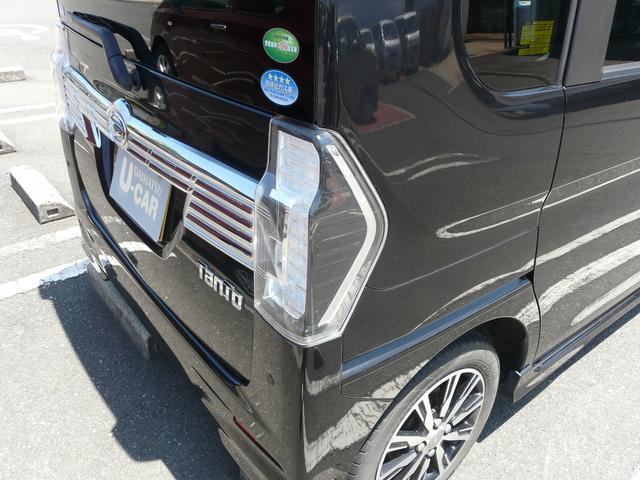 タントカスタムＸ　トップエディションリミテッドＳＡIIIアルミホイール　スモークガラス　セキュリティアラーム　キーフリーシステム　走行距離３６．１２６ｋｍ（福岡県）の中古車