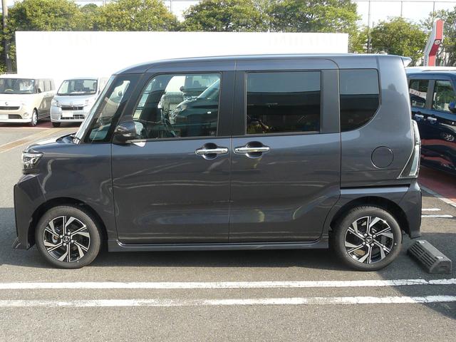 タントカスタムＸアルミホイール　キーフリーシステム　セキュリティアラーム　スモークガラス　走行距離１．４８９ｋｍ（福岡県）の中古車