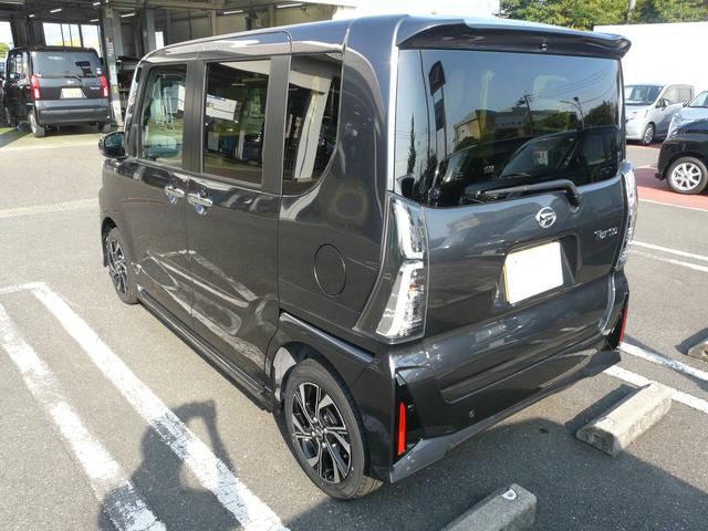 タントカスタムＸアルミホイール　キーフリーシステム　セキュリティアラーム　スモークガラス　走行距離１．４８９ｋｍ（福岡県）の中古車