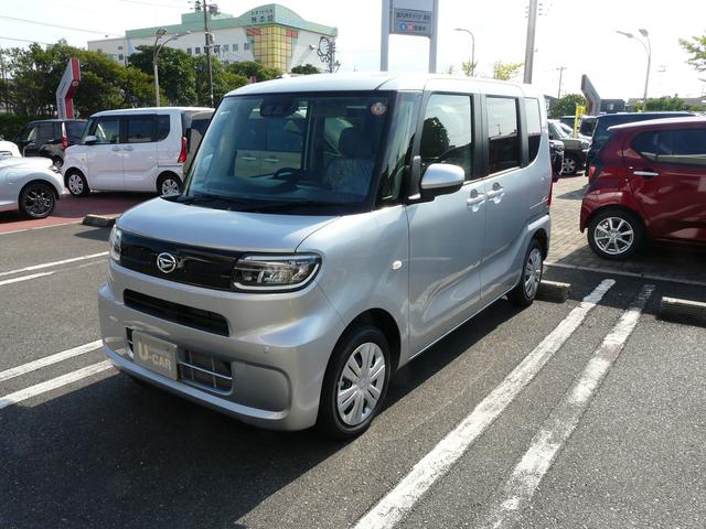 タントＸリミテッドセキュリティアラーム　スモークガラス　キーフリーシステム　走行距離５ｋｍ（福岡県）の中古車