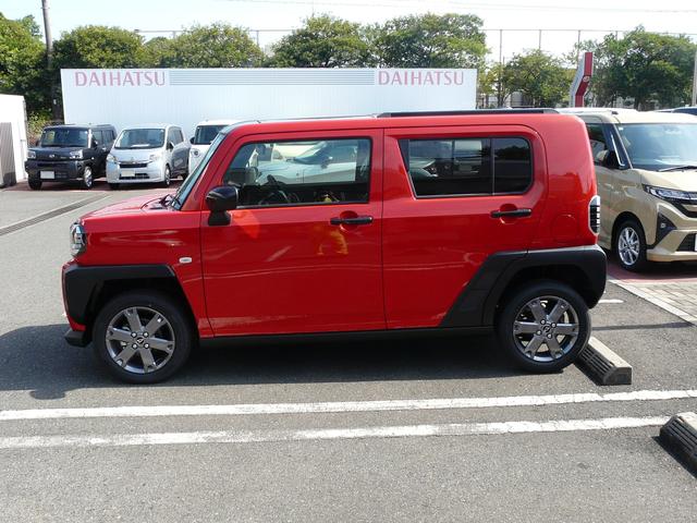 タフトＧ　ダーククロムベンチャーキーフリーシステム　スモークガラス　セキュリティアラーム　走行距離２ｋｍ（福岡県）の中古車