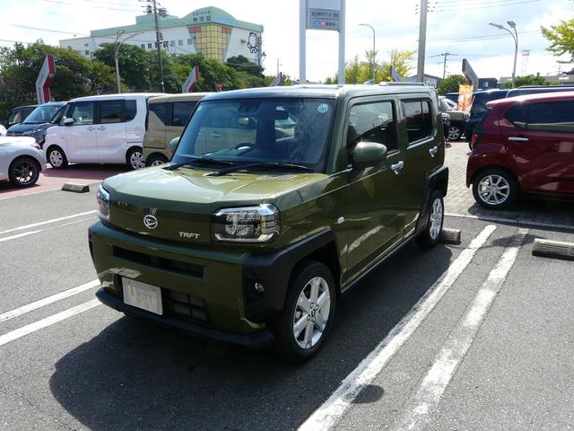 タフトＧセキュリティアラーム　スモークガラス　キーフリーシステム　走行距離３１７ｋｍ（福岡県）の中古車