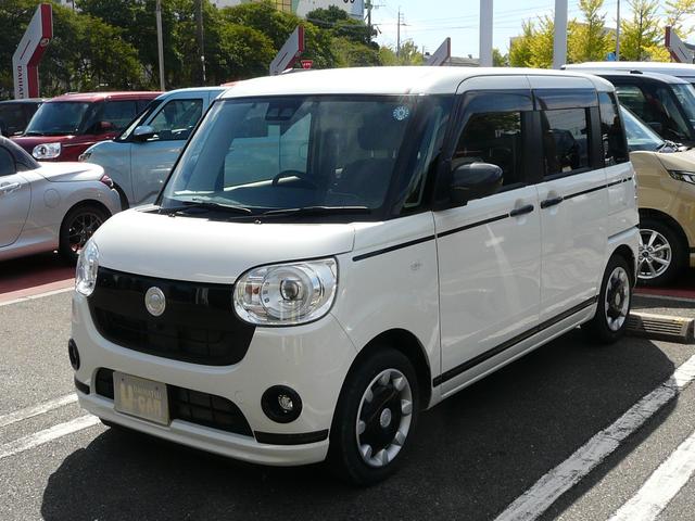 ムーヴキャンバスGブラックインテリアVS SAIIIセキュリティアラーム スモークガラス キーフリーシステム 走行距離28.569km(福岡県)の中古車