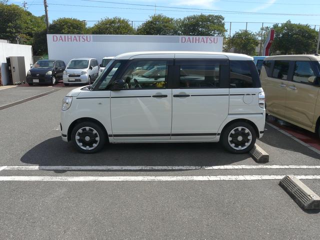 ムーヴキャンバスGブラックインテリアVS SAIIIセキュリティアラーム スモークガラス キーフリーシステム 走行距離28.569km(福岡県)の中古車