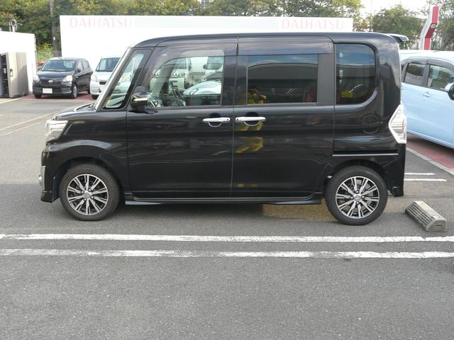 タントカスタムＸ　トップエディションＳＡIIアルミホイール　セキュリティアラーム　スモークガラス　キーフリーシステム　走行距離４８．０３９ｋｍ（福岡県）の中古車