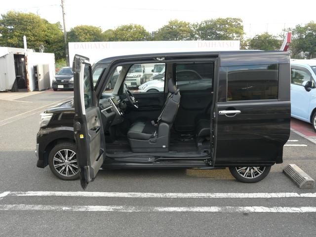 タントカスタムＸ　トップエディションＳＡIIアルミホイール　セキュリティアラーム　スモークガラス　キーフリーシステム　走行距離４８．０３９ｋｍ（福岡県）の中古車