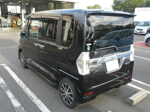 タントカスタムＸ　トップエディションＳＡIIアルミホイール　セキュリティアラーム　スモークガラス　キーフリーシステム　走行距離４８．０３９ｋｍ（福岡県）の中古車