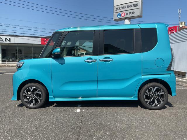 タントカスタムＸ衝突回避支援ブレーキ・ＬＥＤヘッドライト・両側電動スライドドア（福岡県）の中古車