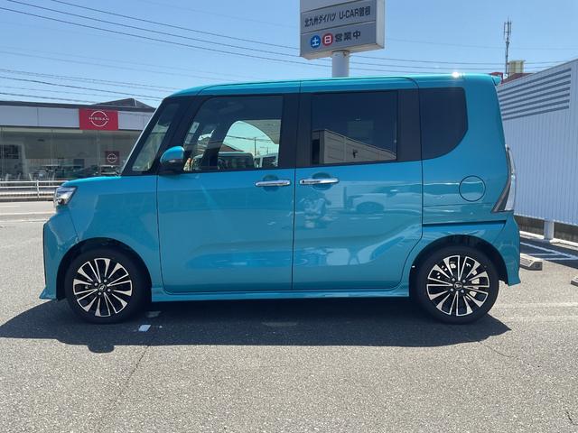 タントカスタムＲＳ衝突回避支援ブレーキ、ターボ車、両側パワースライドドア（福岡県）の中古車