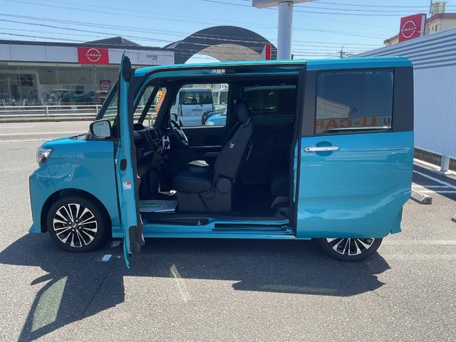 タントカスタムＲＳ衝突回避支援ブレーキ、ターボ車、両側パワースライドドア（福岡県）の中古車