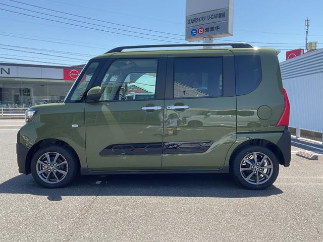 タントファンクロス衝突回避支援ブレーキ、両側パワースライドドア、キーフリー（福岡県）の中古車
