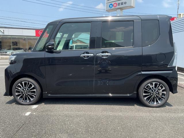 タントカスタムＲＳ衝突回避支援ブレーキ、キーフリー、両側パワースライドドア（福岡県）の中古車