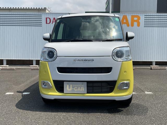 ムーヴキャンバスストライプスＧキーフリー、両側パワースライドドア、２トーンカラー（福岡県）の中古車