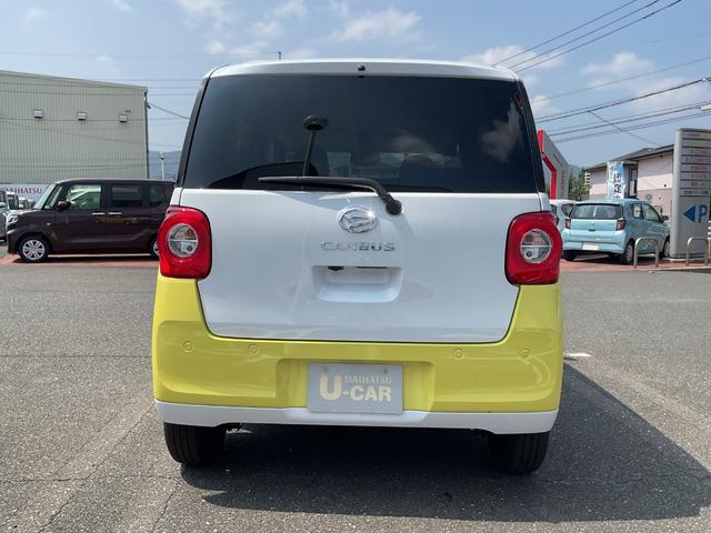 ムーヴキャンバスストライプスＧキーフリー、両側パワースライドドア、２トーンカラー（福岡県）の中古車