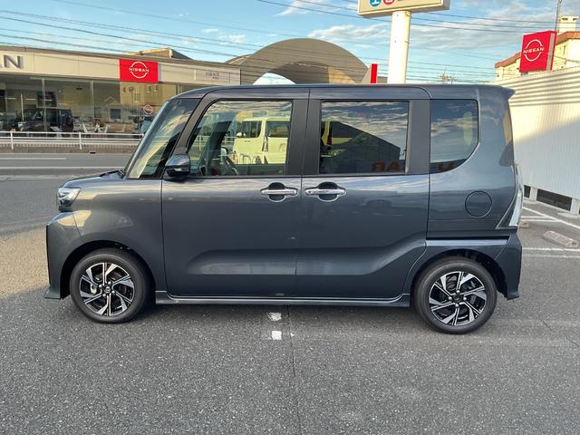 タントカスタムX両側電動スライドドア・衝突回避支援ブレーキ・LEDヘッドライト・オートライト・キーフリー・電動格納ミラー(福岡県)の中古車