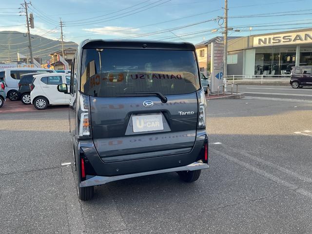 タントカスタムX両側電動スライドドア・衝突回避支援ブレーキ・LEDヘッドライト・オートライト・キーフリー・電動格納ミラー(福岡県)の中古車