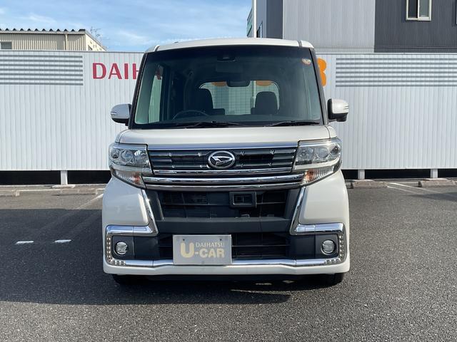 タントカスタムＲＳ　トップエディションＳＡIIキーフリー、両側パワースライド、衝突回避支援機能（福岡県）の中古車