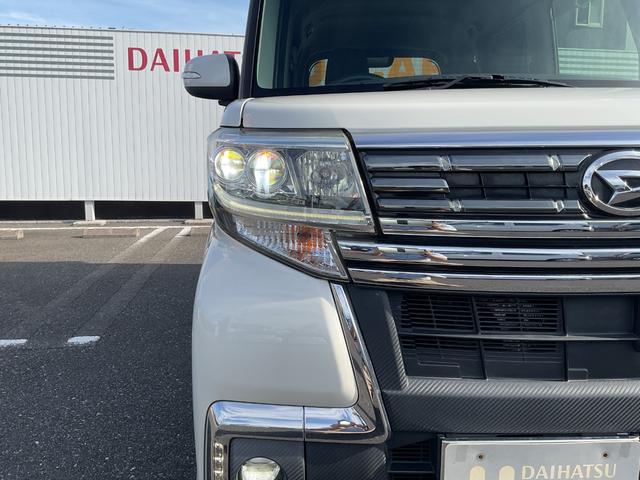 タントカスタムＲＳ　トップエディションＳＡIIキーフリー、両側パワースライド、衝突回避支援機能（福岡県）の中古車