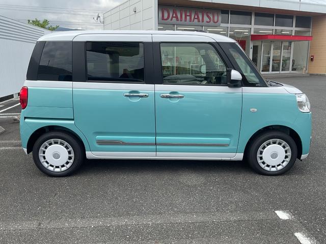 ムーヴキャンバスストライプスＧキーフリー・両側パワースライド・衝突回避支援機能（福岡県）の中古車