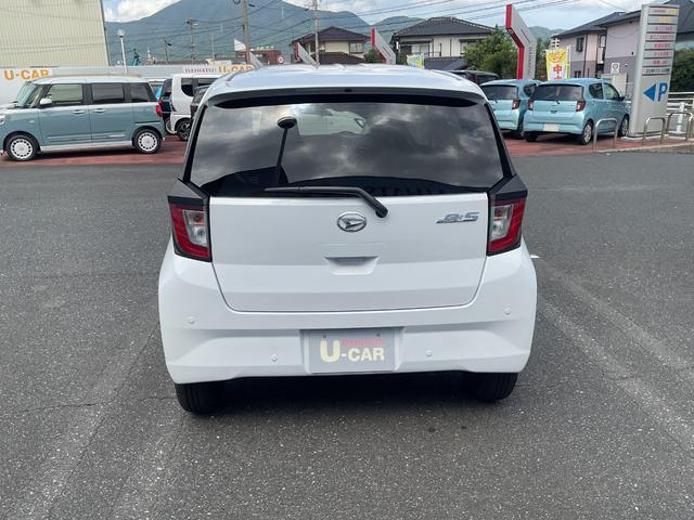 ミライースＸ　ＳＡIII衝突回避支援ブレーキ・ＬＥＤヘッドライト・電動格納ミラー・オートライト・キーフリー（福岡県）の中古車