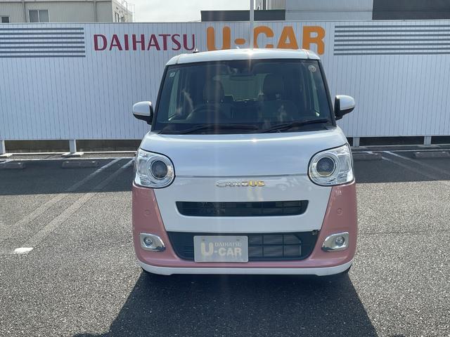 ムーヴキャンバスストライプスGターボ衝突回避支援ブレーキ・両側電動スライドドア・LEDヘッドライト(福岡県)の中古車