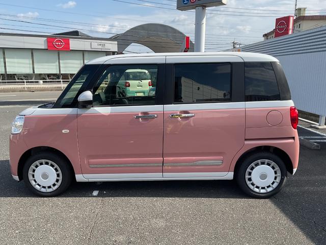 ムーヴキャンバスストライプスGターボ衝突回避支援ブレーキ・両側電動スライドドア・LEDヘッドライト(福岡県)の中古車