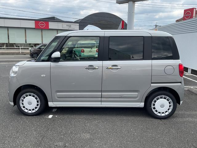 ムーヴキャンバスストライプスＧ衝突回避支援ブレーキ・両側電動スライドドア・ＬＥＤヘッドライト（福岡県）の中古車