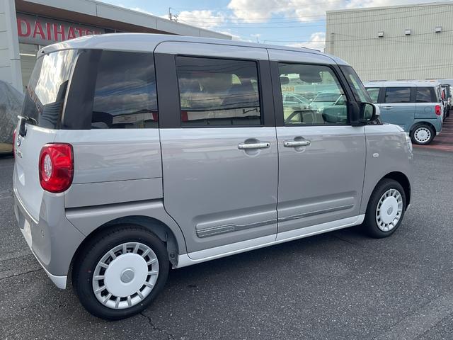 ムーヴキャンバスストライプスＧストライプスＧ　９インチディスプレイオーディオ　衝突回避支援機能　両側パワースライドドア　キーフリー（福岡県）の中古車